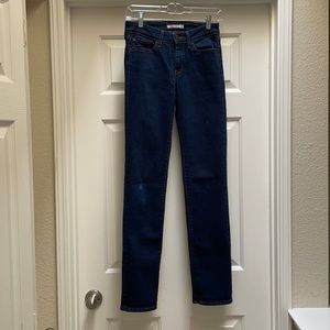 Indigo Blue 714 Straight Leg Levis